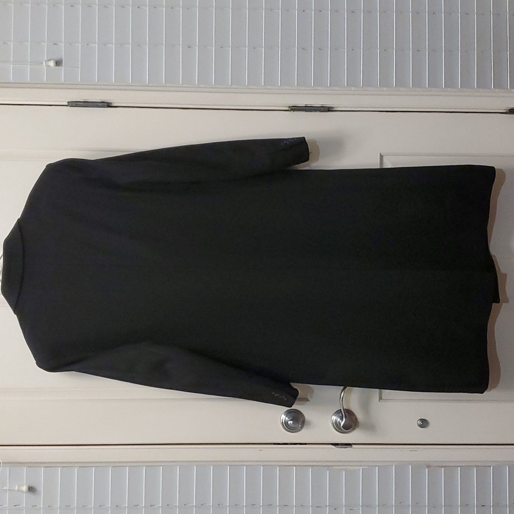 Mens Wool Coat,Black by BOSTON'S TRADERS - Picture 6 of 14